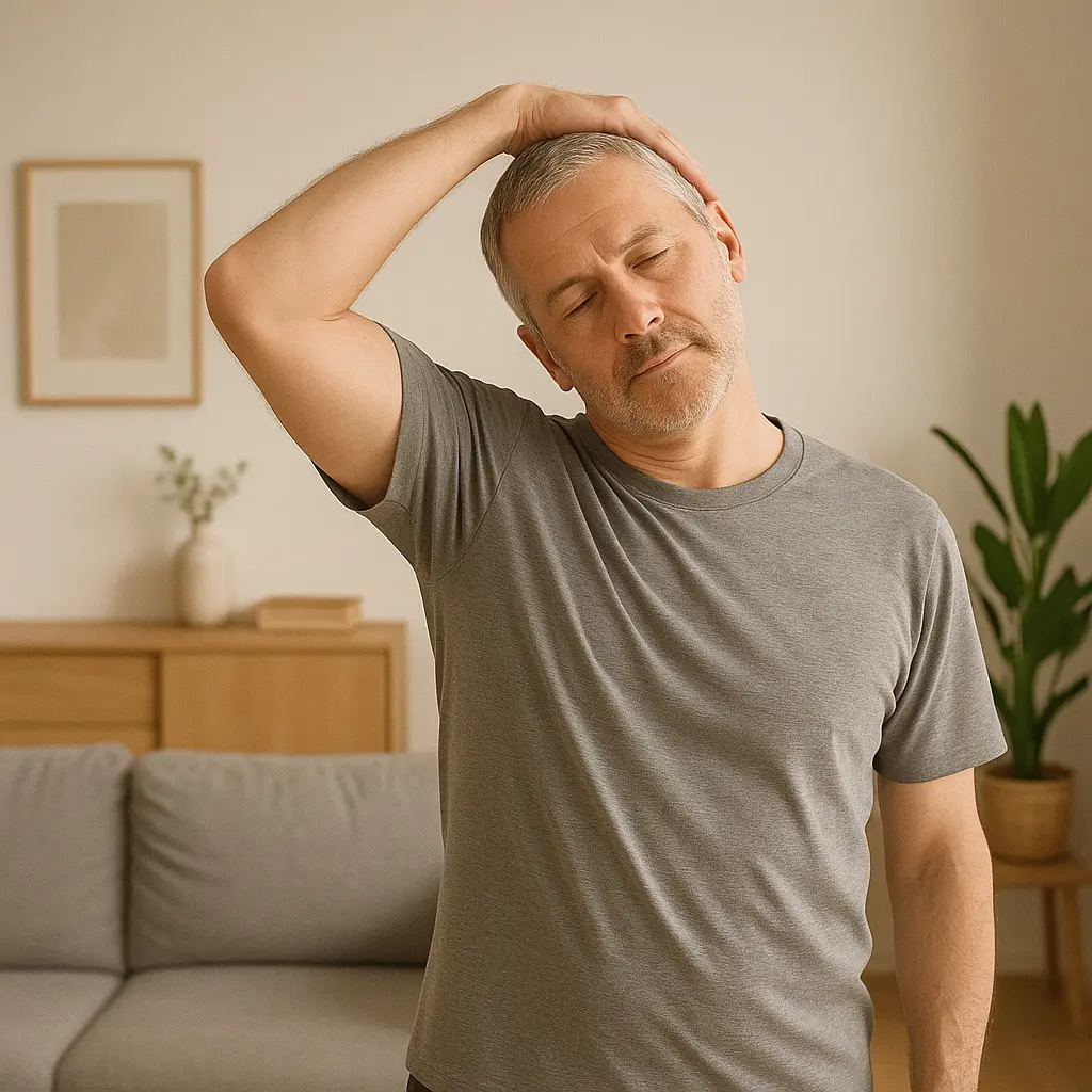 Strækøvelser mod slidgigt i nakken