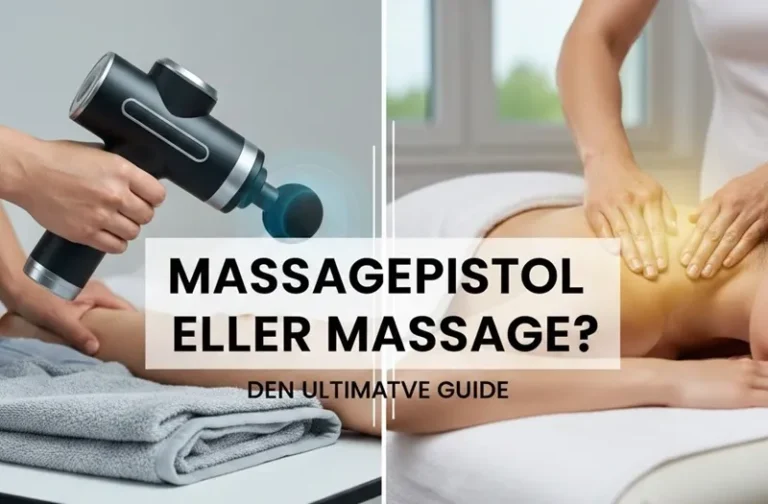 Massagepistol vs traditionel massage: hvilken er bedst?