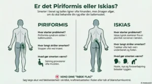Piriformis syndrom vs iskias en dybdegående guide