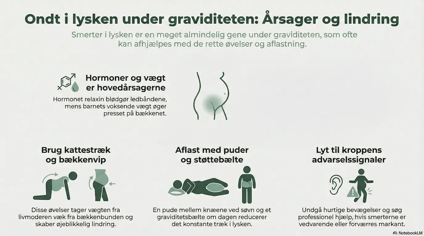 Ondt i lysken under graviditet konklusion