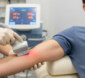 Shockwave behandling Tennisalbue