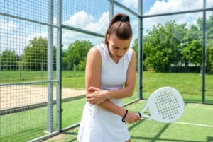 Tennisalbue ved padel Zency Massage