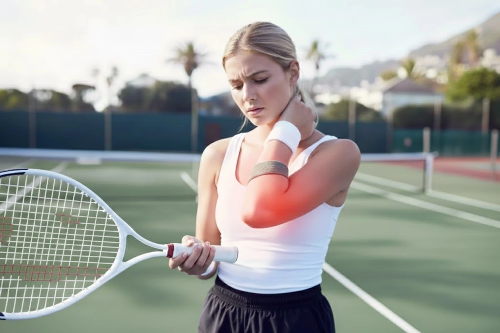 Zency Massage øvelser for tennisalbue forside bilede