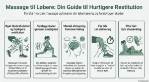 Massage til løbere, guide til hurtigere restitution hos Zency