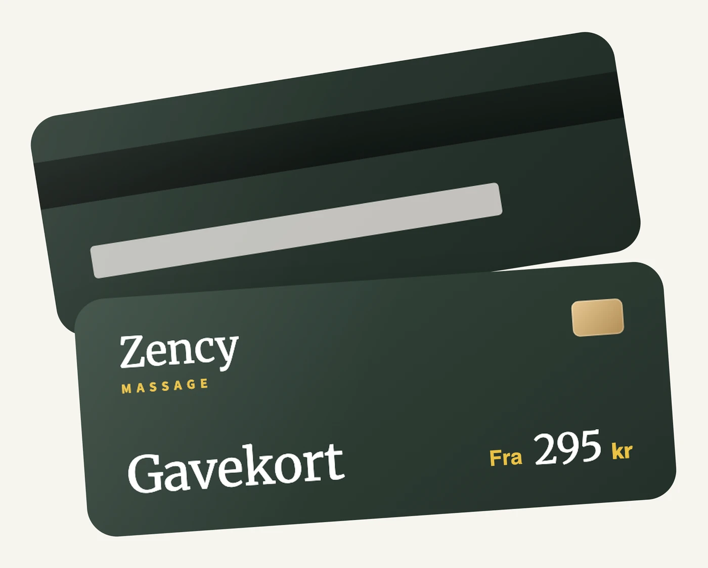 Zency gavekort til massage og behandling – fra 295 kr.